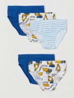 20S1-047 H&M 5-pack boys’ briefs - 6-8 tuổi