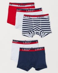 20D1-077 H&M 5-pack boxer shorts - 4 tuổi