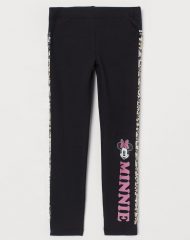 20D2-031 H&M Sequined Side-stripe Leggings - Quần dài, quần Jean, legging bé gái