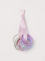 21M1-147 H&M 14-pack hair elastics - 8-10 tuổi