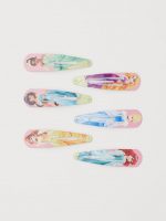 21M1-145 H&M 6-pack hair clips - 8-10 tuổi