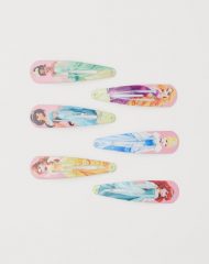 21M1-145 H&M 6-pack hair clips - Phụ kiện & giày dép cho bé