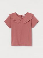 21M1-039 H&M Collared jersey top - 4-6 tuổi