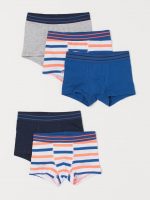 21A1-062 H&M 5-pack Boxer Shorts - 4-6 tuổi