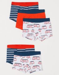 21A1-060 H&M 5-pack Boxer Shorts - 8-10 tuổi