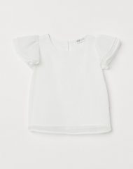 21A2-006 H&M Shimmering blouse - Áo thun bé gái