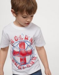 21Y2-103 H&M Football-print T-shirt - BÉ TRAI
