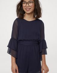 21L1-033 H&M Chiffon Romper - Đồ bộ cho bé gái