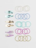 21L2-042 H&M Hair Elastics and Clips - Từ 14 tuổi trở lên