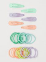 21L2-040 H&M Hair elastics and clips - Từ 14 tuổi trở lên