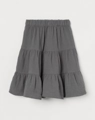 21O2-021 H&M Double-weave skirt - 