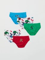 21N2-049 H&M 5-pack Printed Boys’ Briefs - BÉ TRAI