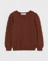 21D1-030 H&M Textured-knit Sweater - HÀNG GIẢM GIÁ