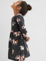 21D2-023 H&M Cotton Jersey Dress - Váy, đầm bé gái