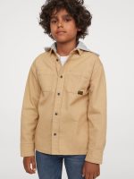 21D3-213 H&M Hooded Utility Shirt - Áo Khoác - Áo lạnh - Áo len bé trai