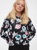 21D3-139 H&M Drawstring Sweatshirt - Áo khoác - Áo lạnh - Áo len bé gái