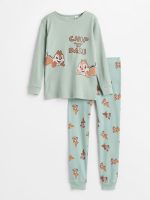 22J1-019 H&M Printed Pajamas - Đồ bộ cho bé trai