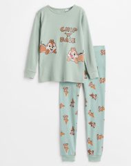 22J1-019 H&M Printed Pajamas - Đồ bộ cho bé trai