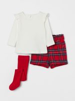22J1-066 H&M 3-piece Set - 12-18 tháng