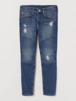 22J2-112 H&M Skinny Fit Biker Jeans - Quần dài, quần Jean, legging bé trai