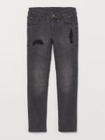 22J2-111 H&M Skinny Fit Biker Jeans - Quần dài, quần Jean, legging bé trai