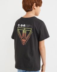 22M1-108 H&M Printed T-shirt - Áo thun bé trai