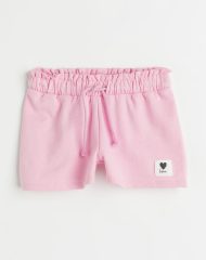 22M2-016 H&M Cotton Sweatshorts - Quần short, quần lửng bé gái