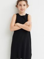 22M2-055 H&M Fine-knit Dress - 10-12 tuổi