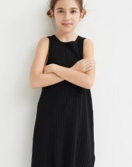 22M2-055 H&M Fine-knit Dress - 10-12 tuổi
