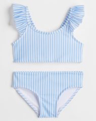 22A1-017 H&M Ruffle-trimmed Bikini - 6-8 tuổi