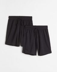 22A1-112 H&M 2-pack Sports Shorts - 4-6 tuổi