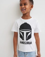 22A1-084 H&M Printed T-shirt - Áo thun bé trai