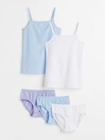 22A1-048 H&M 5-piece Cotton Jersey Set - HÀNG GIẢM GIÁ