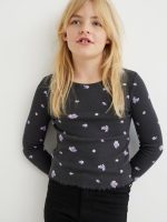 22A1-034 H&M Ribbed Top - HÀNG GIẢM GIÁ