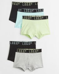 22A2-175 H&M 5-pack Boxer Shorts - Phụ kiện & giày dép cho bé