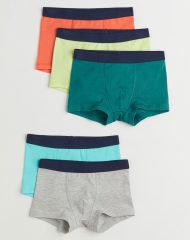 22A2-167 H&M 5-pack Boxer Shorts - 5 tuổi