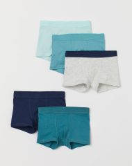 22A2-166 H&M 5-pack Boxer Shorts - 6 tuổi