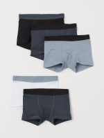 22A2-165 H&M 5-pack Boxer Shorts - BÉ TRAI
