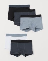 22A2-165 H&M 5-pack Boxer Shorts - 6-8 tuổi