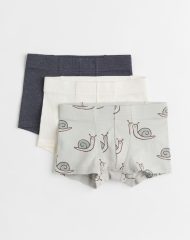 22A2-162 H&M 3-pack Boxer Shorts - Phụ kiện & giày dép cho bé