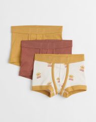 22A2-161 H&M 3-pack Boxer Shorts - 6-8 tuổi
