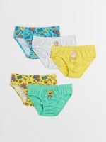 22A2-157 H&M 5-pack Printed Boys’ Briefs - BÉ TRAI