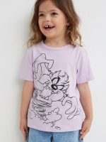22A2-097 H&M Printed T-shirt - Áo thun bé trai