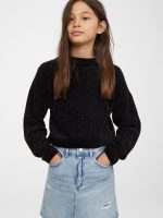 22A2-066 H&M Knit Sweater - Áo khoác - Áo lạnh - Áo len bé gái
