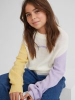 22A2-061 H&M Oversized Sweater - Áo khoác - Áo lạnh - Áo len bé gái