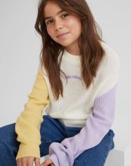 22A2-061 H&M Oversized Sweater - Áo khoác - Áo lạnh - Áo len bé gái
