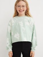 22A2-057 H&M Boxy Sweatshirt - 12-14 tuổi