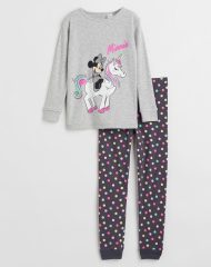 22A2-030 H&M Printed Pajamas - 6 tuổi