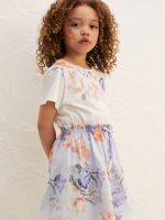 22Y1-033 H&M 2-piece Printed Set - Váy, đầm bé gái
