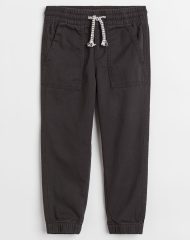 22Y1-136 H&M Twill Pull-on Pants - Quần dài, quần Jean, legging bé trai